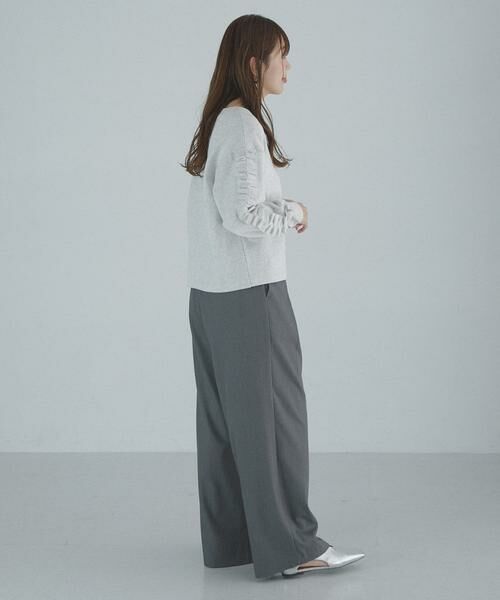 Sonny Label / サニーレーベル スウェット | 『WEB限定』フリルスリーブスウェットプルオーバー | 詳細16