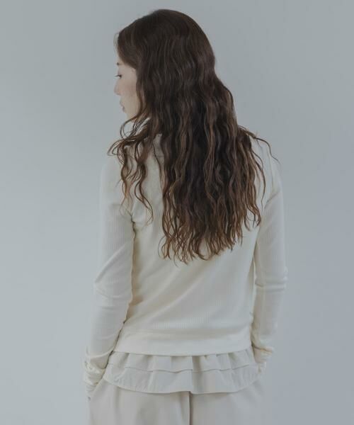 Sonny Label / サニーレーベル Tシャツ | 『WEB限定』裾フリルカットアンサンブル | 詳細4