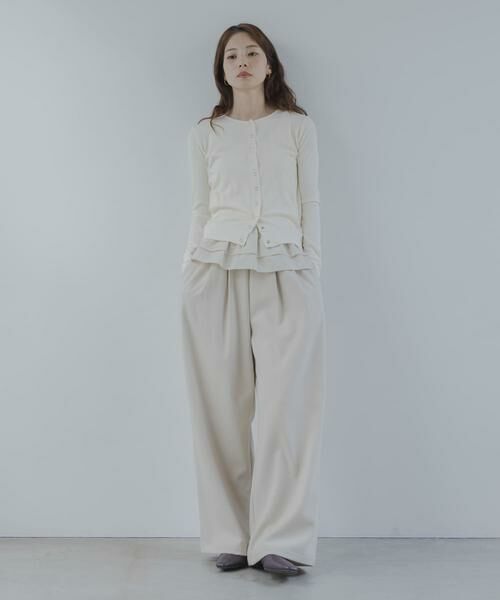 Sonny Label / サニーレーベル Tシャツ | 『WEB限定』裾フリルカットアンサンブル | 詳細6