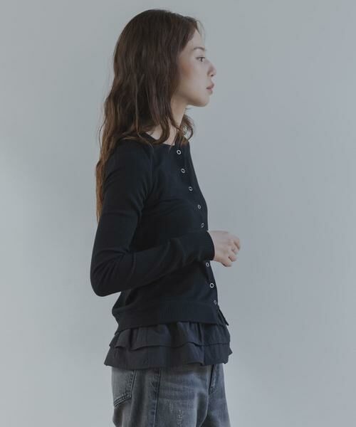 Sonny Label / サニーレーベル Tシャツ | 『WEB限定』裾フリルカットアンサンブル | 詳細11