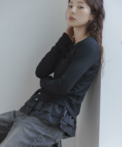 Sonny Label / サニーレーベル Tシャツ | 『WEB限定』裾フリルカットアンサンブル | 詳細13