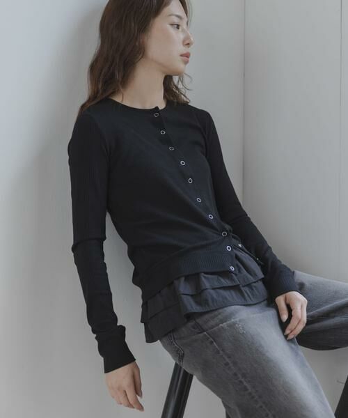 Sonny Label / サニーレーベル Tシャツ | 『WEB限定』裾フリルカットアンサンブル | 詳細14