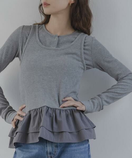 Sonny Label / サニーレーベル Tシャツ | 『WEB限定』裾フリルカットアンサンブル | 詳細20