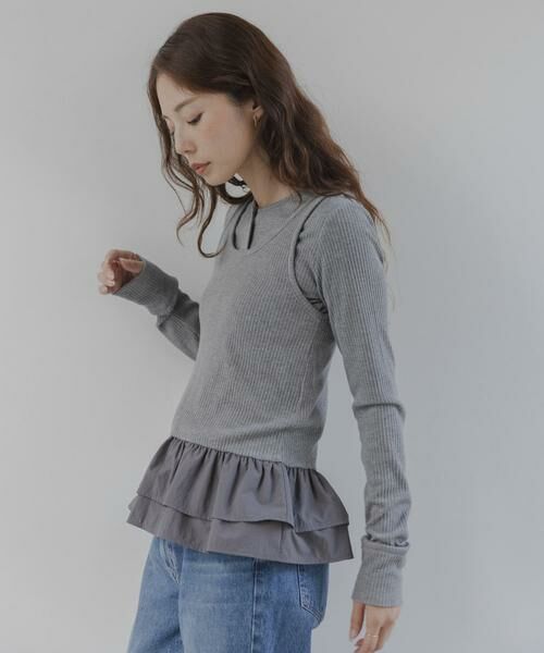 Sonny Label / サニーレーベル Tシャツ | 『WEB限定』裾フリルカットアンサンブル | 詳細22