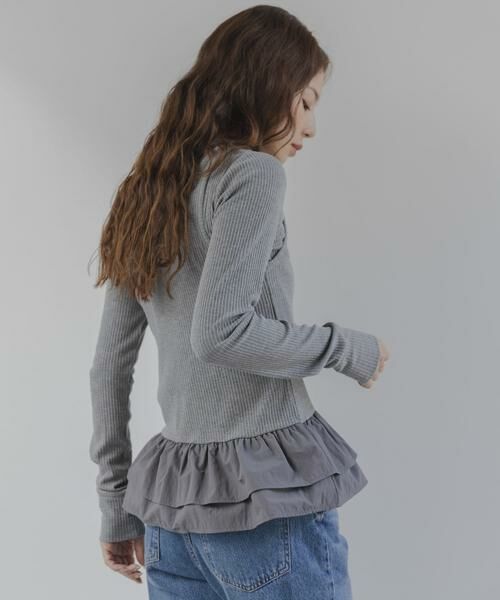 Sonny Label / サニーレーベル Tシャツ | 『WEB限定』裾フリルカットアンサンブル | 詳細23