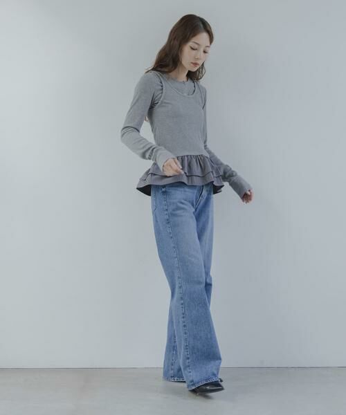 Sonny Label / サニーレーベル Tシャツ | 『WEB限定』裾フリルカットアンサンブル | 詳細24