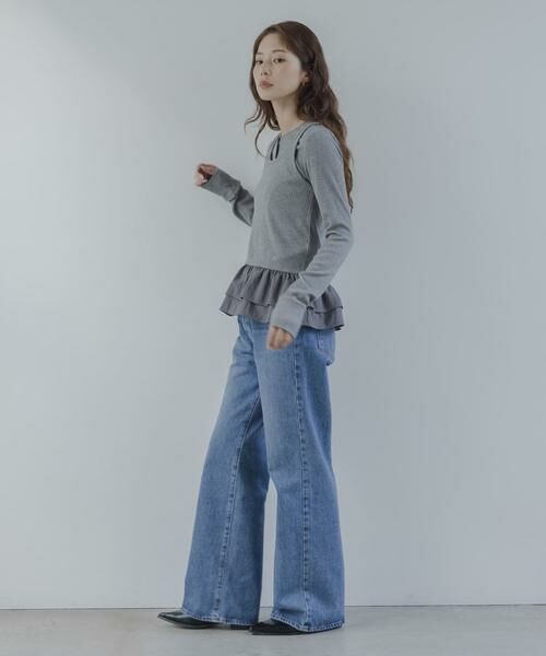 Sonny Label / サニーレーベル Tシャツ | 『WEB限定』裾フリルカットアンサンブル | 詳細25