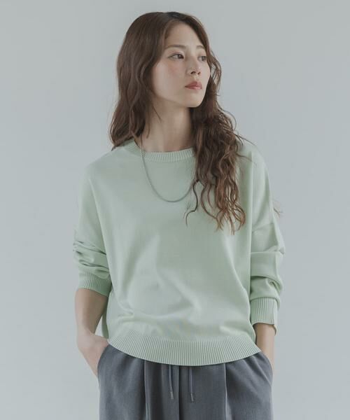 Sonny Label / サニーレーベル ニット・セーター | 『一部WEB限定カラー』アンチピリングコクーンフォルムニット | 詳細2