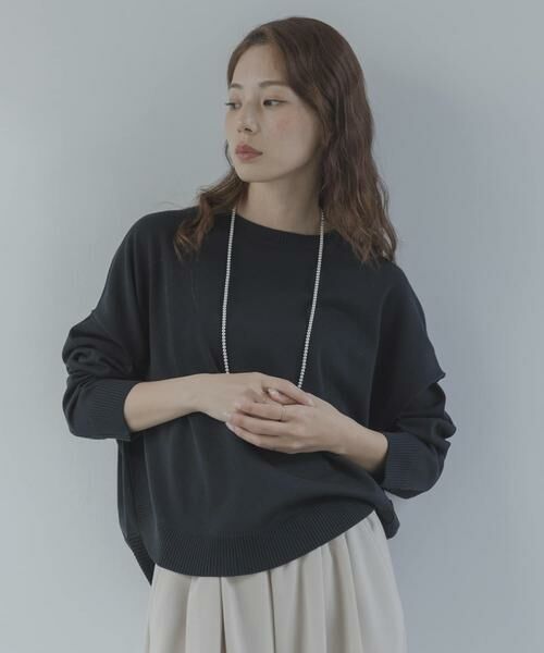 Sonny Label / サニーレーベル ニット・セーター | 『一部WEB限定カラー』アンチピリングコクーンフォルムニット | 詳細10