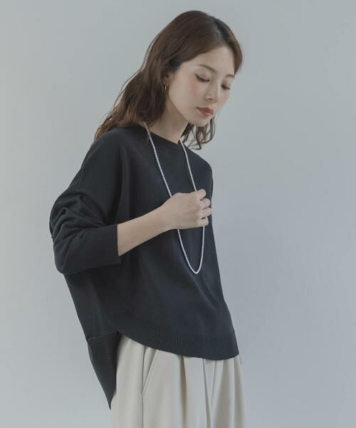 Sonny Label / サニーレーベル ニット・セーター | 『一部WEB限定カラー』アンチピリングコクーンフォルムニット | 詳細12