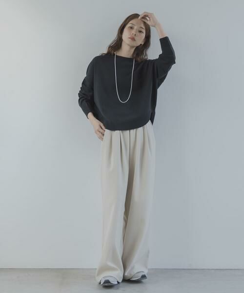 Sonny Label / サニーレーベル ニット・セーター | 『一部WEB限定カラー』アンチピリングコクーンフォルムニット | 詳細14