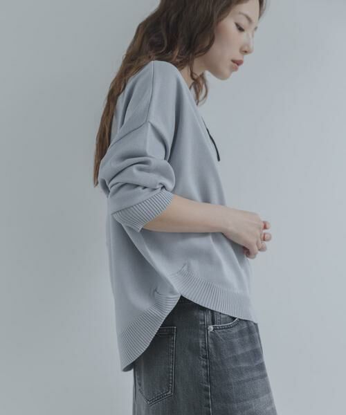 Sonny Label / サニーレーベル ニット・セーター | 『一部WEB限定カラー』アンチピリングコクーンフォルムニット | 詳細20