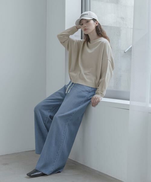 Sonny Label / サニーレーベル ニット・セーター | 『一部WEB限定カラー』アンチピリングコクーンフォルムニット | 詳細30