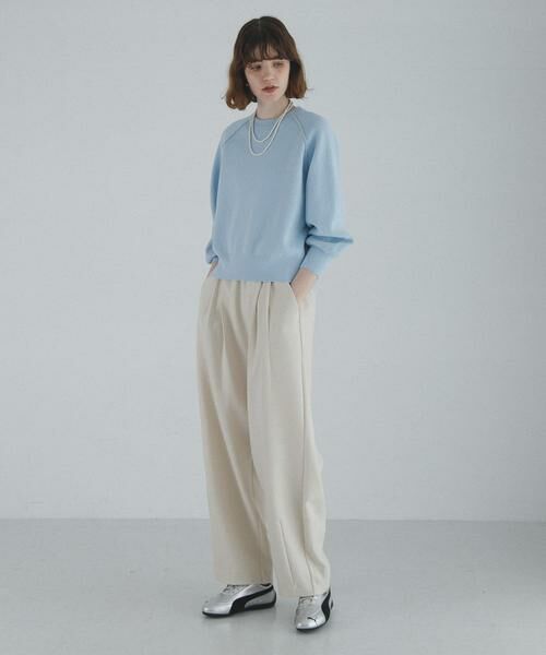 Sonny Label / サニーレーベル ニット・セーター | スウェットライクニット | 詳細15