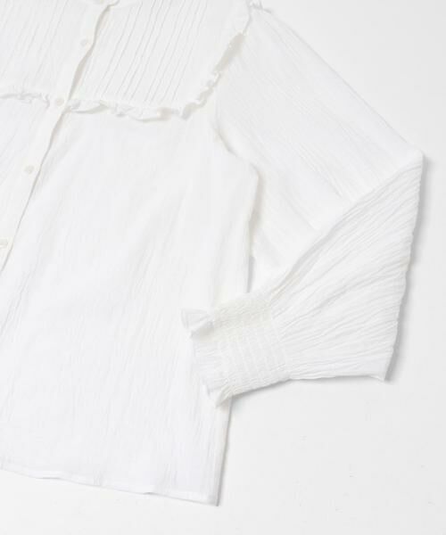 Sonny Label / サニーレーベル シャツ・ブラウス | 『WEB限定』スタンドカラーピンタックフリルシャツ | 詳細10