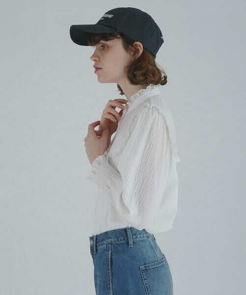 Sonny Label / サニーレーベル シャツ・ブラウス | 『WEB限定』スタンドカラーピンタックフリルシャツ | 詳細4