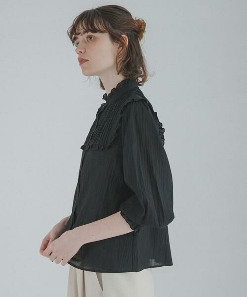 Sonny Label / サニーレーベル シャツ・ブラウス | 『WEB限定』スタンドカラーピンタックフリルシャツ | 詳細17