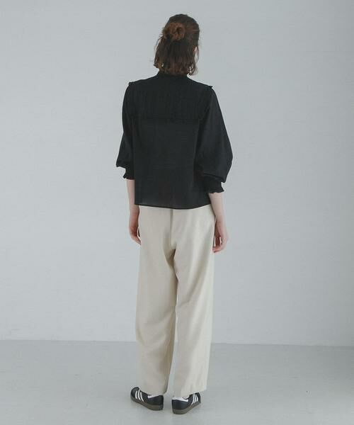 Sonny Label / サニーレーベル シャツ・ブラウス | 『WEB限定』スタンドカラーピンタックフリルシャツ | 詳細20