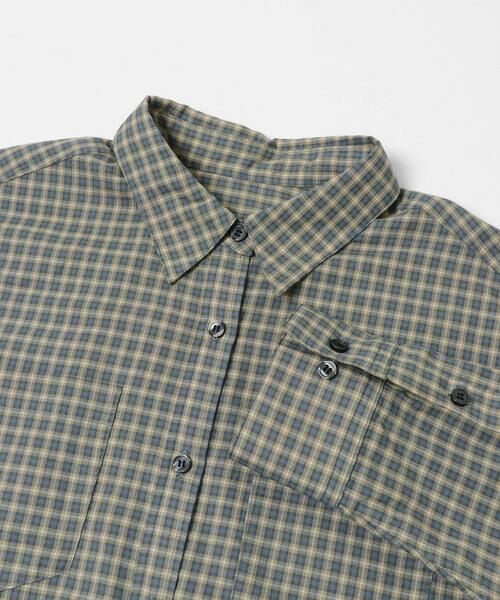 Sonny Label / サニーレーベル シャツ・ブラウス | ドビーチェックアシメシャツ | 詳細22