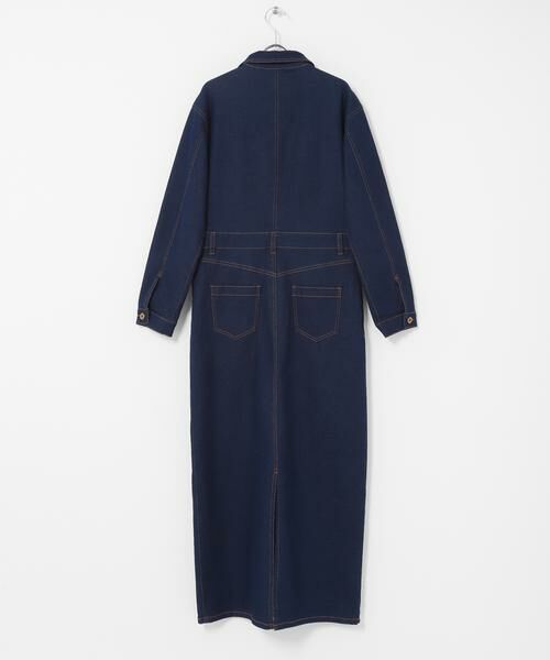 Sonny Label / サニーレーベル ワンピース | デニムジャンパースカート | 詳細13