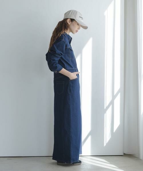 Sonny Label / サニーレーベル ワンピース | デニムジャンパースカート | 詳細7