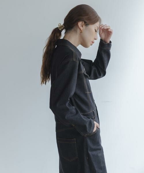 Sonny Label / サニーレーベル ワンピース | デニムジャンパースカート | 詳細18