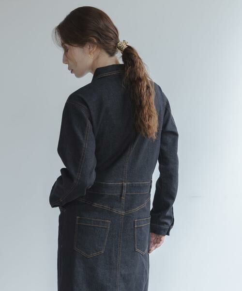 Sonny Label / サニーレーベル ワンピース | デニムジャンパースカート | 詳細19