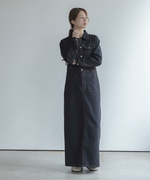 Sonny Label / サニーレーベル ワンピース | デニムジャンパースカート | 詳細21