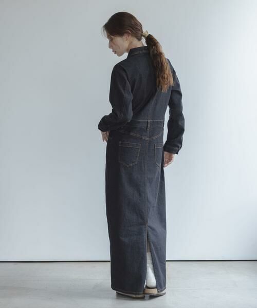 Sonny Label / サニーレーベル ワンピース | デニムジャンパースカート | 詳細22