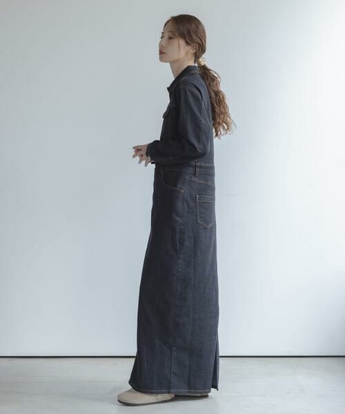 Sonny Label / サニーレーベル ワンピース | デニムジャンパースカート | 詳細23