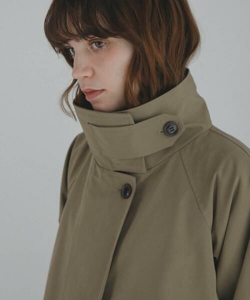 Sonny Label / サニーレーベル その他アウター | 撥水バックフレアスタンドカラーコート | 詳細1