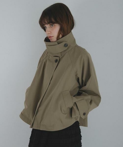 Sonny Label / サニーレーベル その他アウター | 撥水バックフレアスタンドカラーコート | 詳細3