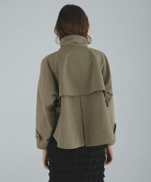 Sonny Label / サニーレーベル その他アウター | 撥水バックフレアスタンドカラーコート | 詳細4