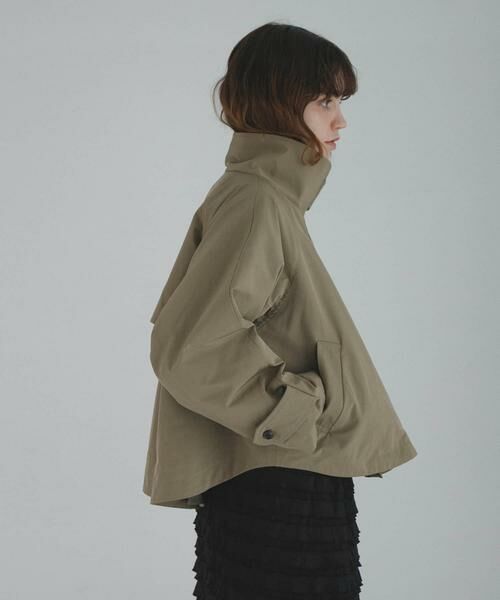 Sonny Label / サニーレーベル その他アウター | 撥水バックフレアスタンドカラーコート | 詳細5