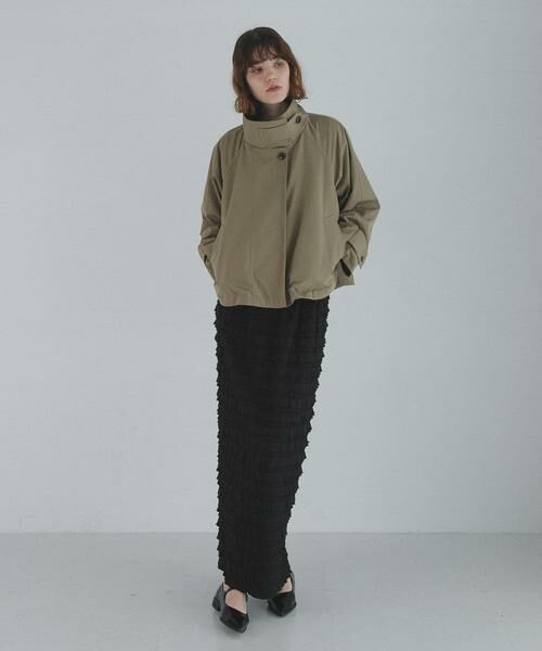 Sonny Label / サニーレーベル その他アウター | 撥水バックフレアスタンドカラーコート | 詳細6