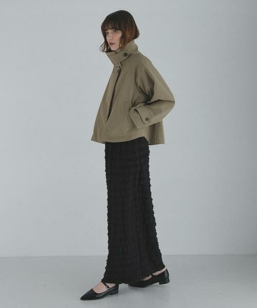 Sonny Label / サニーレーベル その他アウター | 撥水バックフレアスタンドカラーコート | 詳細7