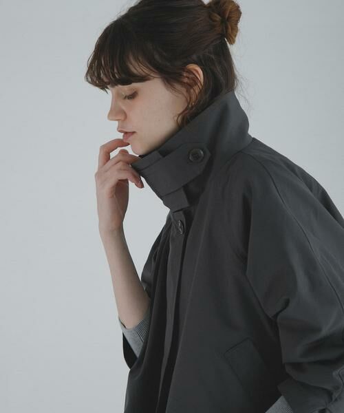 Sonny Label / サニーレーベル その他アウター | 撥水バックフレアスタンドカラーコート | 詳細10