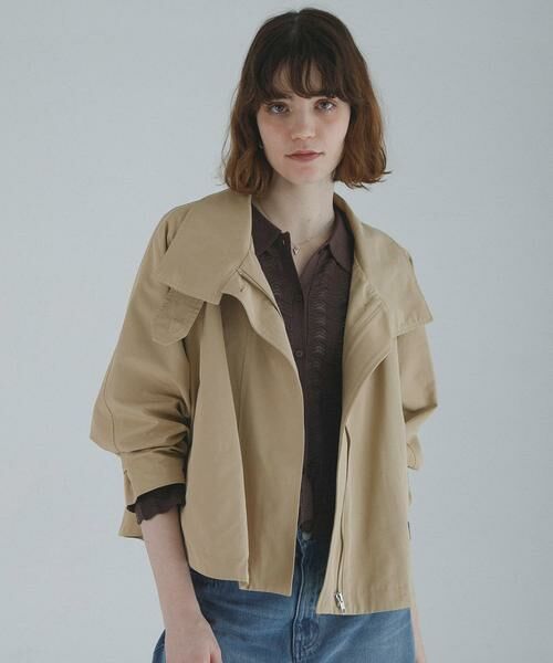 Sonny Label / サニーレーベル その他アウター | 撥水バックフレアスタンドカラーコート | 詳細19