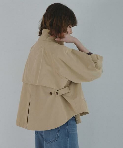 Sonny Label / サニーレーベル その他アウター | 撥水バックフレアスタンドカラーコート | 詳細22