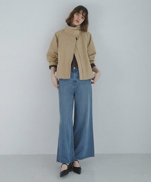 Sonny Label / サニーレーベル その他アウター | 撥水バックフレアスタンドカラーコート | 詳細24