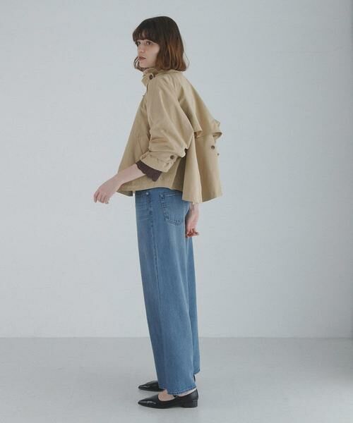 Sonny Label / サニーレーベル その他アウター | 撥水バックフレアスタンドカラーコート | 詳細25