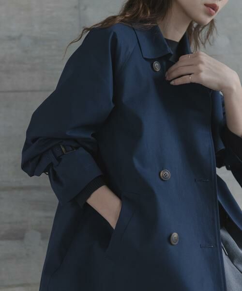 Sonny Label / サニーレーベル トレンチコート | 撥水ショートトレンチコート | 詳細2