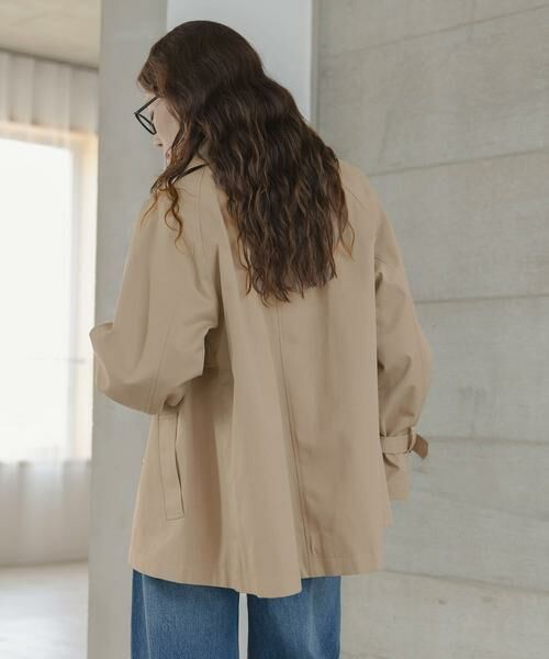 Sonny Label / サニーレーベル トレンチコート | 撥水ショートトレンチコート | 詳細19