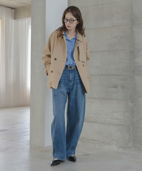 Sonny Label / サニーレーベル トレンチコート | 撥水ショートトレンチコート | 詳細20