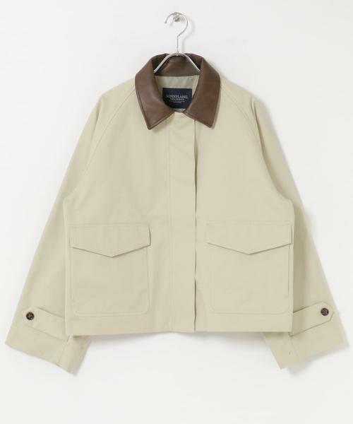 Sonny Label / サニーレーベル その他アウター | 異素材衿ショートジャケット | 詳細8