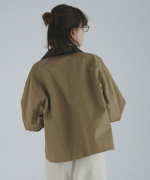 Sonny Label / サニーレーベル その他アウター | 異素材衿ショートジャケット | 詳細13
