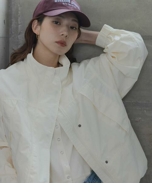 Sonny Label / サニーレーベル ナイロンジャケット | 撥水スタンドカラーナイロンブルゾン | 詳細1