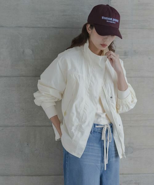 Sonny Label / サニーレーベル ナイロンジャケット | 撥水スタンドカラーナイロンブルゾン | 詳細3