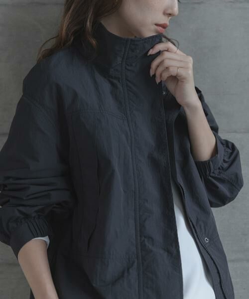 Sonny Label / サニーレーベル ナイロンジャケット | 撥水スタンドカラーナイロンブルゾン | 詳細10