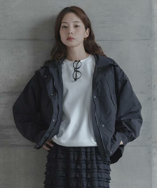 Sonny Label / サニーレーベル ナイロンジャケット | 撥水スタンドカラーナイロンブルゾン | 詳細12